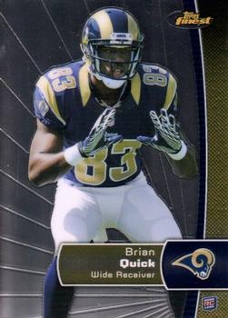 2012 Finest #126 Brian Quick Front