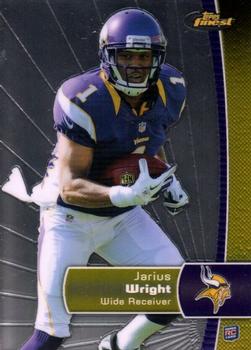 2012 Finest #138 Jarius Wright Front