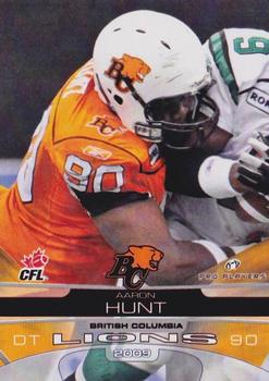 2009 Extreme Sports CFL #10 Aaron Hunt Front