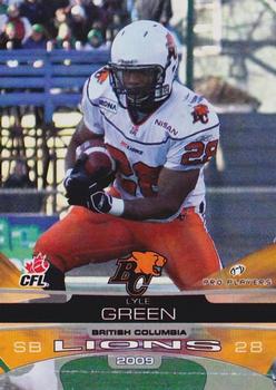 2009 Extreme Sports CFL #14 Lyle Green Front