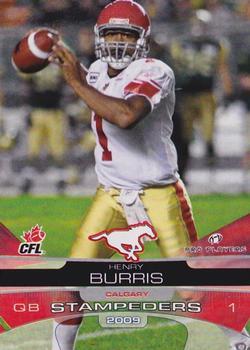 2009 Extreme Sports CFL #21 Henry Burris Front
