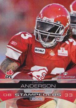 2009 Extreme Sports CFL #22 Dwight Anderson Front