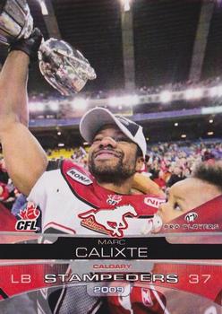 2009 Extreme Sports CFL #33 Marc Calixte Front