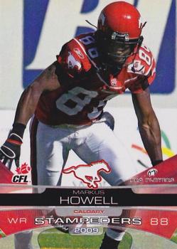 2009 Extreme Sports CFL #34 Markus Howell Front