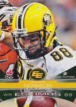 2009 Extreme Sports CFL #42 Andrew Nowacki Front