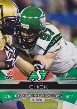 2009 Extreme Sports CFL #65 John Chick Front