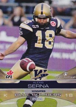 2009 Extreme Sports CFL #84 Alexis Serna Front
