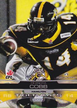 2009 Extreme Sports CFL #107 Deandra Cobb Front