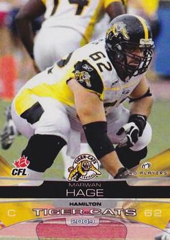 2009 Extreme Sports CFL #109 Marwan Hage Front