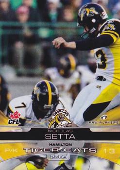 2009 Extreme Sports CFL #116 Nick Setta Front