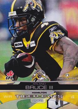 2009 Extreme Sports CFL #120 Arland Bruce III Front