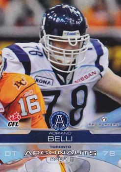 2009 Extreme Sports CFL #122 Adriano Belli Front