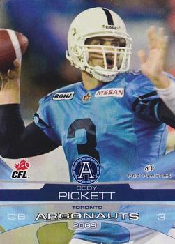 2009 Extreme Sports CFL #127 Cody Pickett Front