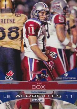 2009 Extreme Sports CFL #148 Chip Cox Front