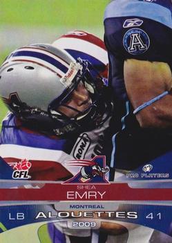 2009 Extreme Sports CFL #152 Shea Emry Front