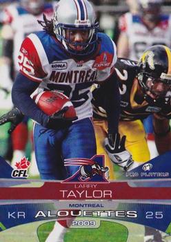 2009 Extreme Sports CFL #158 Larry Taylor Front