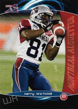 2008 Extreme Sports CFL #13 Kerry Watkins Front