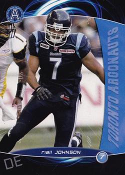 2008 Extreme Sports CFL #33 Riall Johnson Front