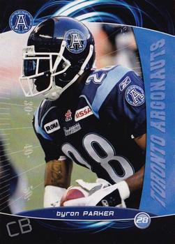 2008 Extreme Sports CFL #35 Byron Parker Front
