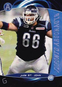 2008 Extreme Sports CFL #36 Jude St. John Front