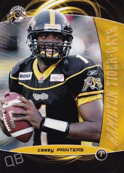 2008 Extreme Sports CFL #48 Casey Printers Front