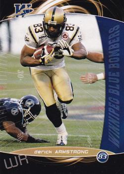 2008 Extreme Sports CFL #52 Derick Armstrong Front