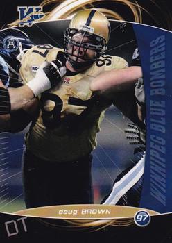 2008 Extreme Sports CFL #53 Doug Brown Front