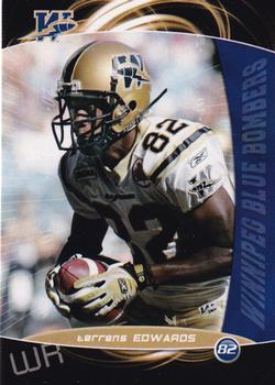 2008 Extreme Sports CFL #56 Terrence Edwards Front