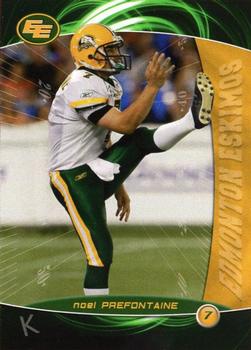 2008 Extreme Sports CFL #84 Noel Prefontaine Front
