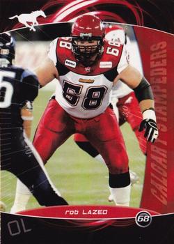 2008 Extreme Sports CFL #93 Rob Lazeo Front