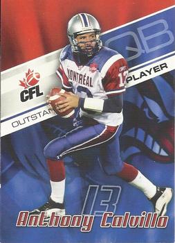 2007 Extreme Sports CFL #1 Anthony Calvillo Front