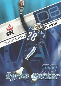2007 Extreme Sports CFL #13 Byron Parker Front