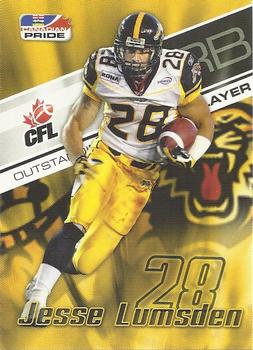 2007 Extreme Sports CFL #25 Jesse Lumsden Front