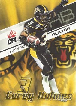 2007 Extreme Sports CFL #26 Corey Holmes Front