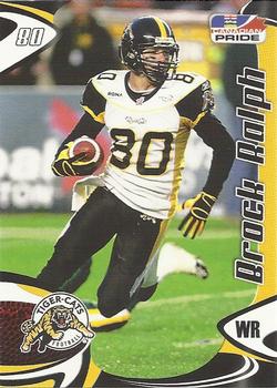 2007 Extreme Sports CFL #27 Brock Ralph Front