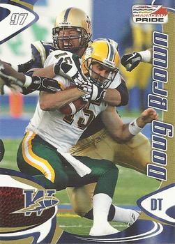 2007 Extreme Sports CFL #40 Doug Brown Front