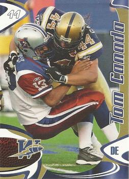 2007 Extreme Sports CFL #44 Tom Canada Front