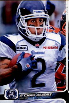 2010 Extreme Sports CFL #34 Chad Owens Front