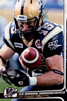 2010 Extreme Sports CFL #65 Aaron Hargreaves Front