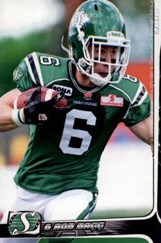 2010 Extreme Sports CFL #84 Rob Bagg Front