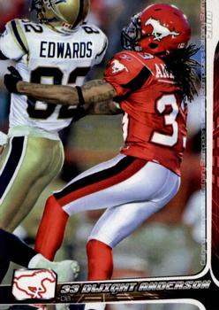 2010 Extreme Sports CFL #104 Dwight Anderson Front