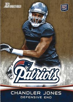 2012 Bowman - Gold #126 Chandler Jones Front