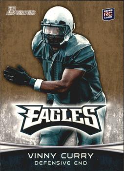 2012 Bowman - Gold #158 Vinny Curry Front