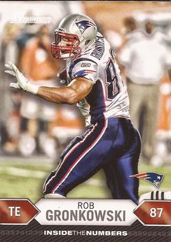 2012 Bowman - Inside the Numbers #ITN-RG Rob Gronkowski Front