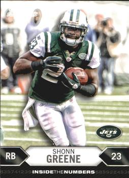 2012 Bowman - Inside the Numbers #ITN-SG Shonn Greene Front