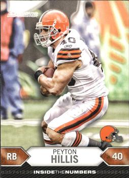 2012 Bowman - Inside the Numbers #ITN-PHI Peyton Hillis Front