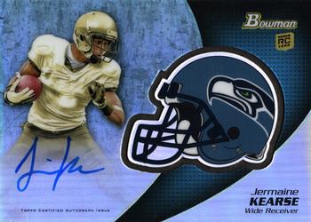 2012 Bowman - Rookie Team Helmet Autographs #BCRA-JK Jermaine Kearse Front