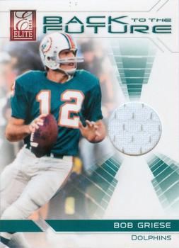 2012 Panini Elite - Back to the Future Jerseys #5 Bob Griese Front