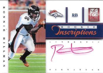2012 Panini Elite - Rookie Inscriptions Red Ink #29 Ronnie Hillman Front