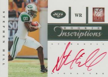 2012 Panini Elite - Rookie Inscriptions Red Ink #33 Stephen Hill Front